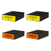 Diablo DFBLBLOMEF04G 5" x 3" x 1" Assorted Large Flat Edge Sanding Sponges (4-Pack)